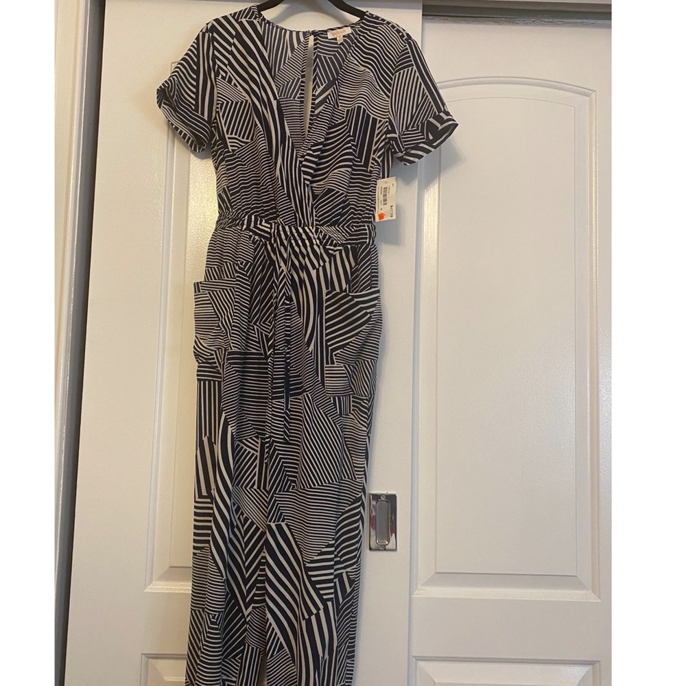 Navy blue women jumpsuit